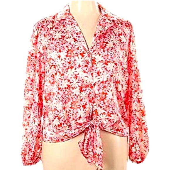 ECLAIR LARGE FLORAL TOP - Picture 1 of 5